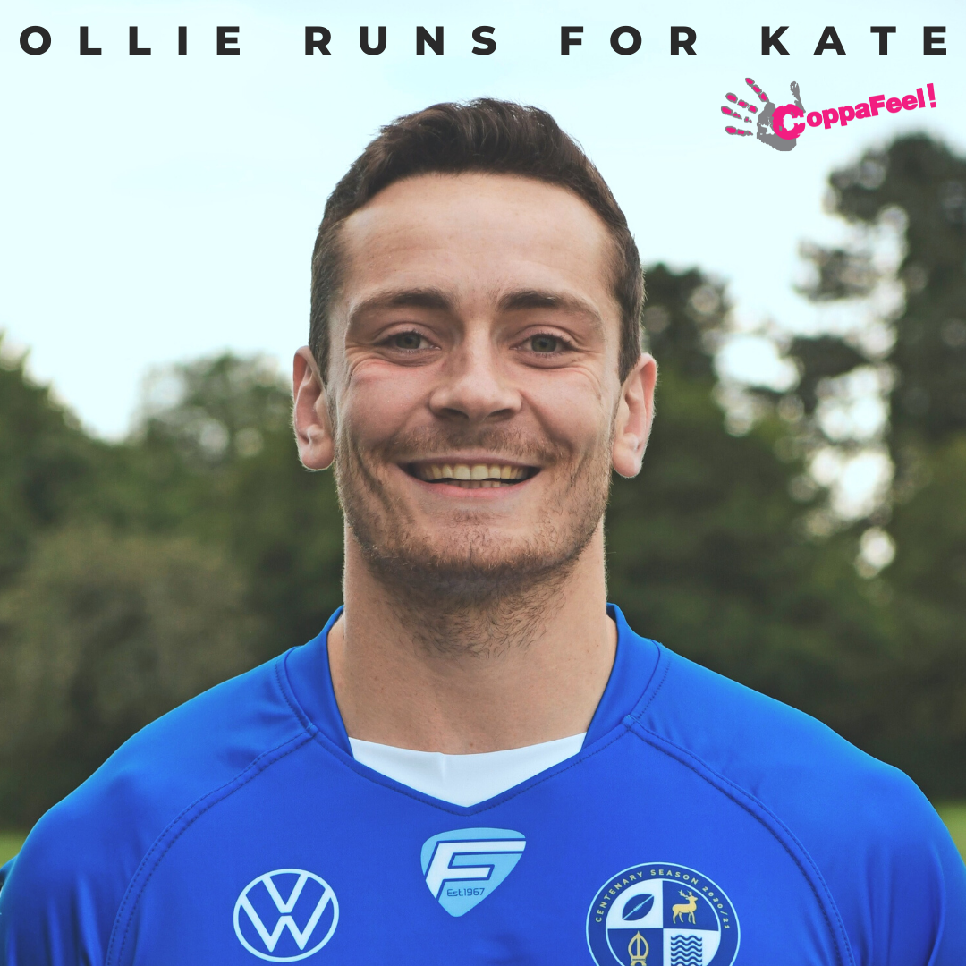 Kate's cousin Ollie runs the Great North Race for Coppafeel!!